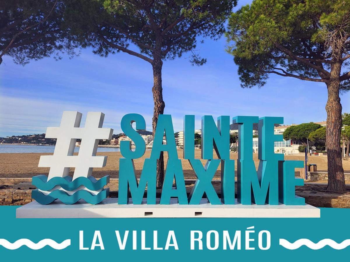 La Villa Romeo, Piscine Et Spa Сент-Максим Экстерьер фото